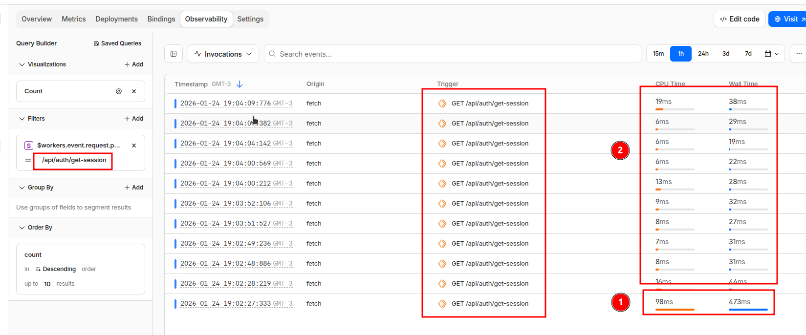 Cached get-session requests